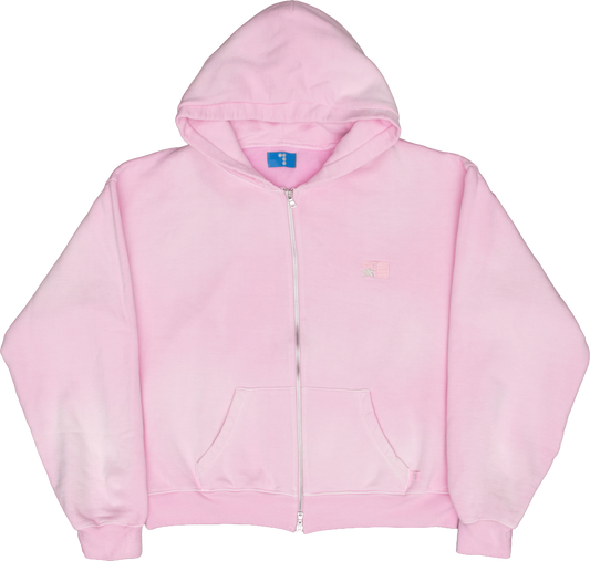 Radars® Cloud Pink Zip Hoodie