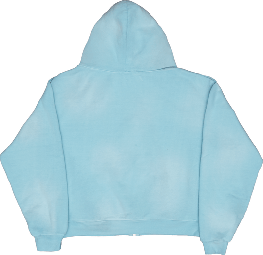 Radars® Sky Blue Zip Hoodie