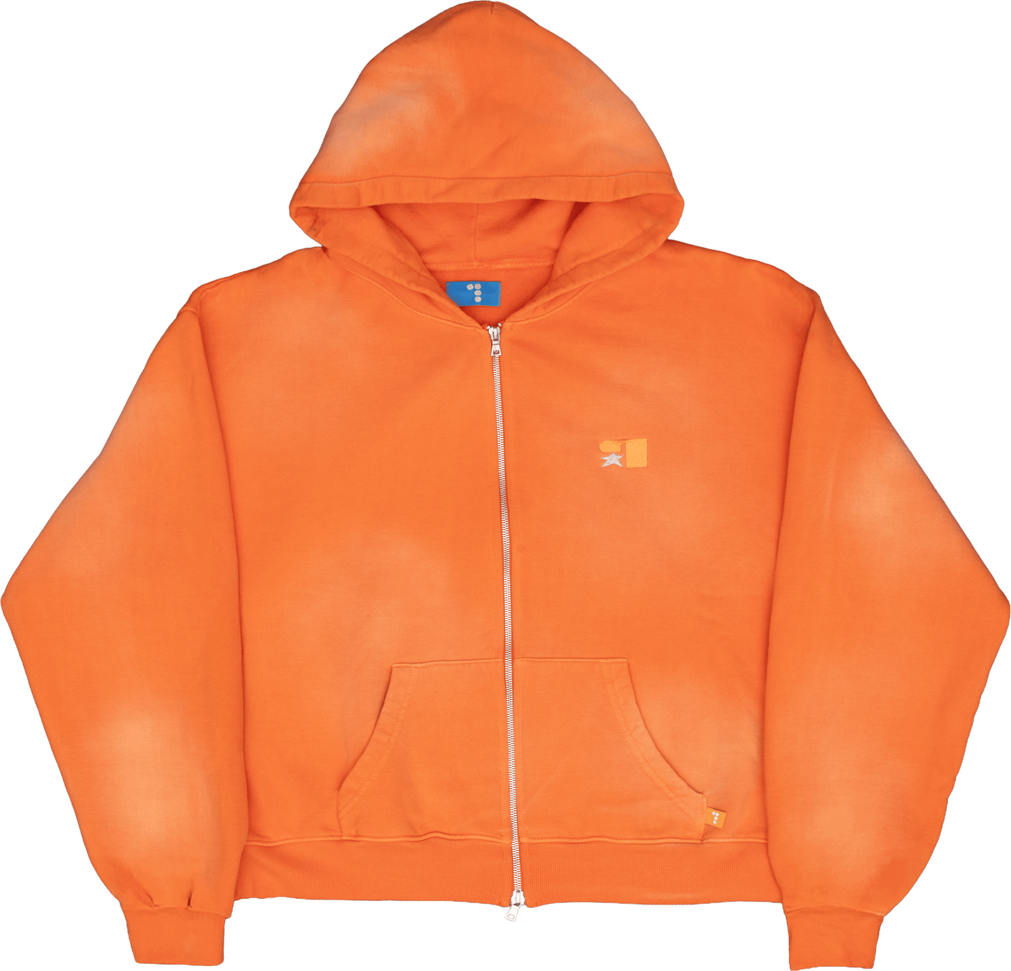Radars® Sunrise Orange Zip Hoodie